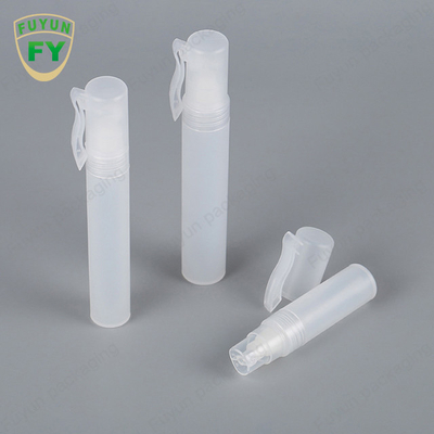 زجاجات مضخة بلاستيكية صغيرة قابلة لإعادة الملء بحجم 4 مل على شكل قلم
