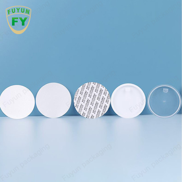 Fuyun 80ml 100ml 120ml أبيض شفاف اللون رشاقته أسفل الجدار البلاستيكي كريم جرة الحيوانات الأليفة مع غطاء ملون