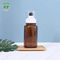 Fuyun 40ml 60ml العنبر للعناية بالبشرة البلاستيك زجاجات مضخة بخاخ مستمر