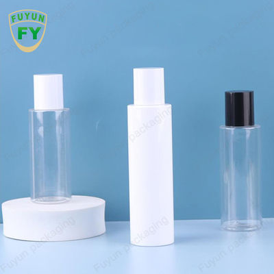زجاجة الحيوانات الأليفة البلاستيكية 100 مل مع غطاء المسمار اسطوانة الشامبو الفم عالية باستخدام