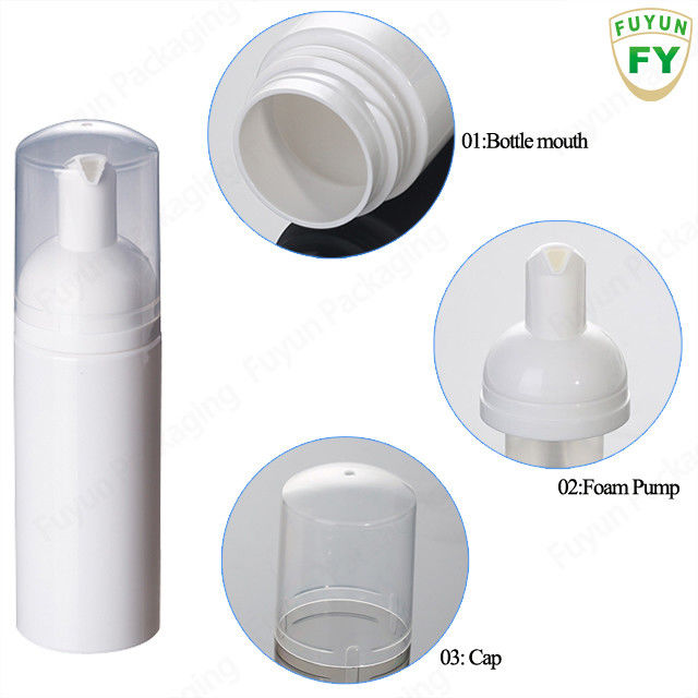 3 أوقية زجاجات مضخة بلاستيكية قابلة لإعادة الملء ، حاوية مضخة بلاستيكية 100 مل