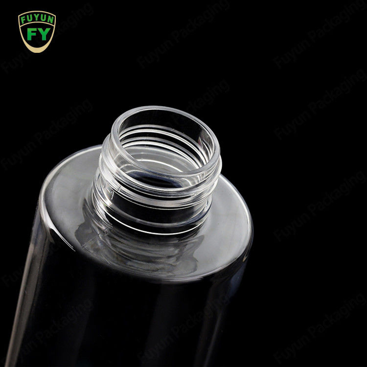زجاجات رذاذ صغيرة شفافة فارغة التعامل مع سطح الكروم الصقيع