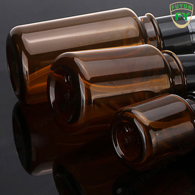 مصغرة w55mm غرامة ضباب زجاجات بلاستيكية صغيرة قابلة لإعادة الملء شكل دائري