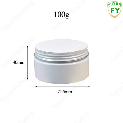 40x71.5mm كريم الجرار تغليف مستحضرات التجميل 100g سطح الكروم
