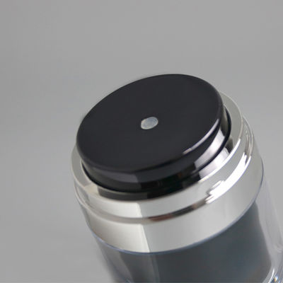 عبوة مستحضرات التجميل PMMA Airless القابلة لإعادة الملء 50 جم 15 جم 30 جم للكريم