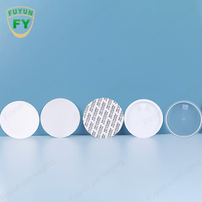 FUYUN 30ML 50ML الحيوانات الأليفة البلاستيك واضح واسعة الفم العين الوجه النوم الطين كريم جرة